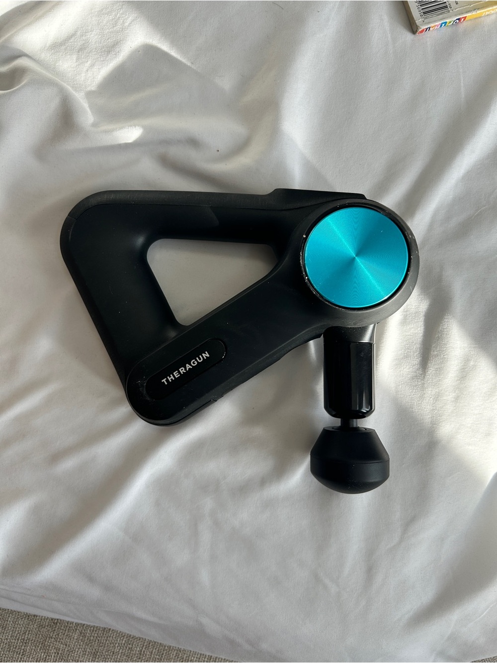 Theragun Percussive Massage Gun - Black with Teal Accent